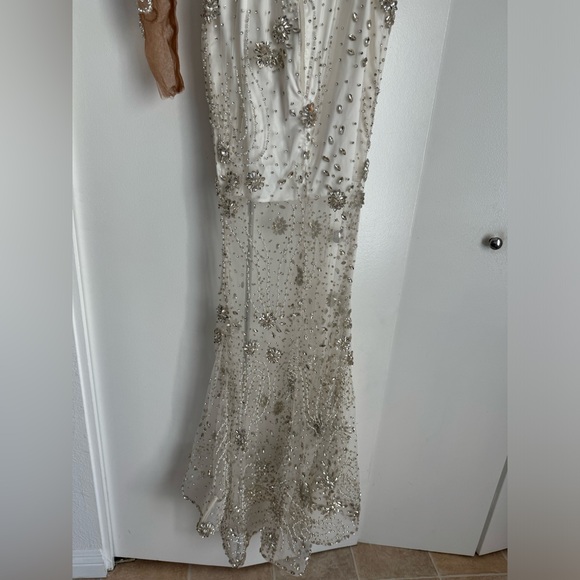 Custom Made Wedding Reception Dress. Great for Proms, Weddings, Events, Etc - Picture 9 of 11